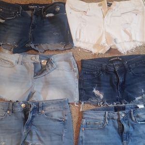 $60 for ALL.  Sz 4 all like new denim shorts